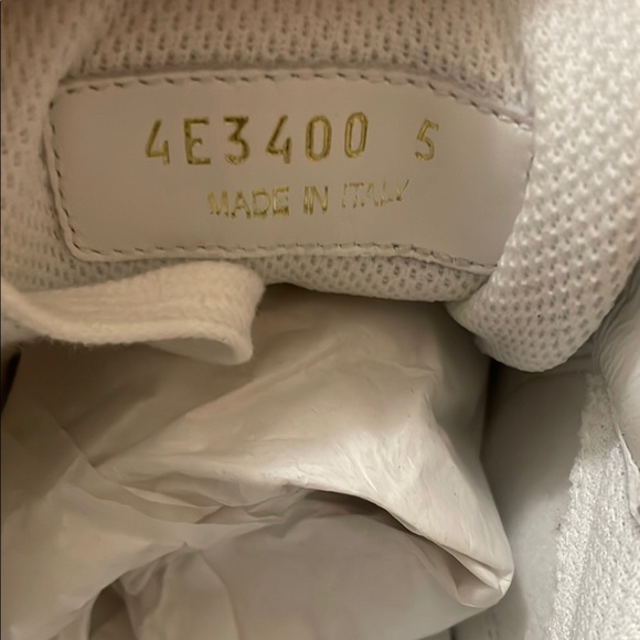 Prada Men's Blue and White Sneakers - Picture 4 of 7